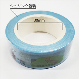 マスキングテープのサイズ・包装・材質